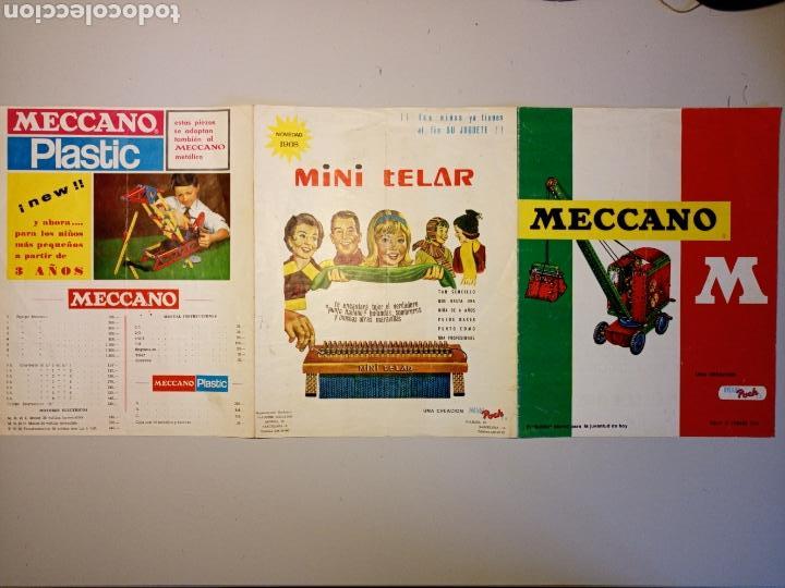Juegos construcci&oacute;n - Meccano: Tarifa catalogo Meccano 1968 - Foto 3