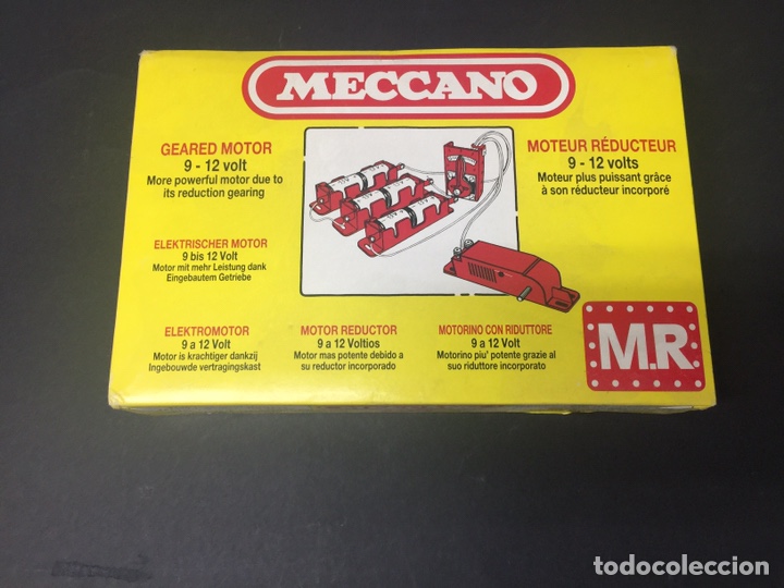 Juegos construcci&oacute;n - Meccano: Meccano motor reductor nuevo - Foto 1