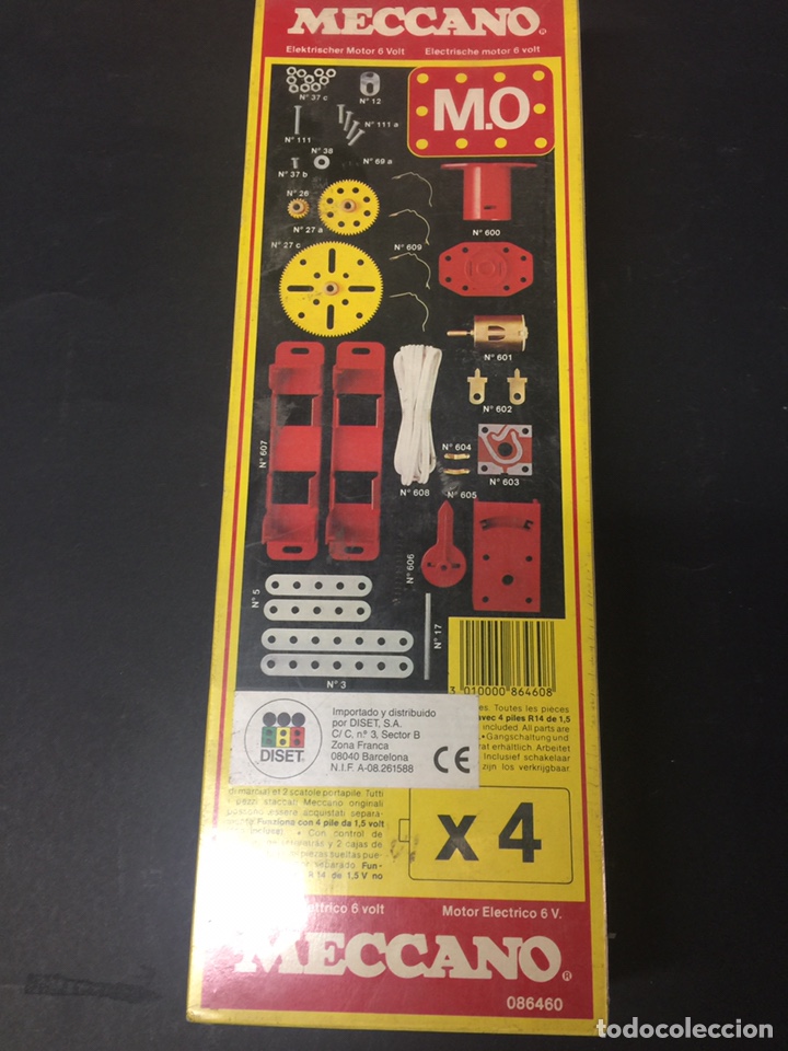 Juegos construcci&oacute;n - Meccano: Motor el&eacute;ctrico 6 v nuevo - Foto 2