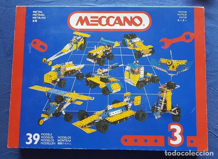 meccano 3 model set