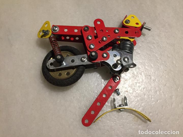antiguo juego / juguete de mecano moto con rued - Acheter Jeux de  construction Meccano anciens sur todocoleccion