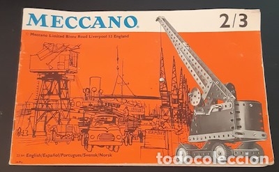 Juegos construcci&oacute;n - Meccano: INSTRUCCIONES MECCANO, LIBRO DE MODELOS PARA LOS EQUIPOS 2/3 - Foto 1