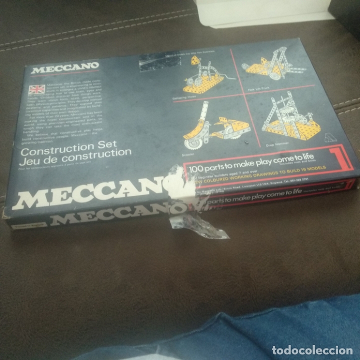 Juegos construcci&oacute;n - Meccano: Meccano 1975 - Foto 2