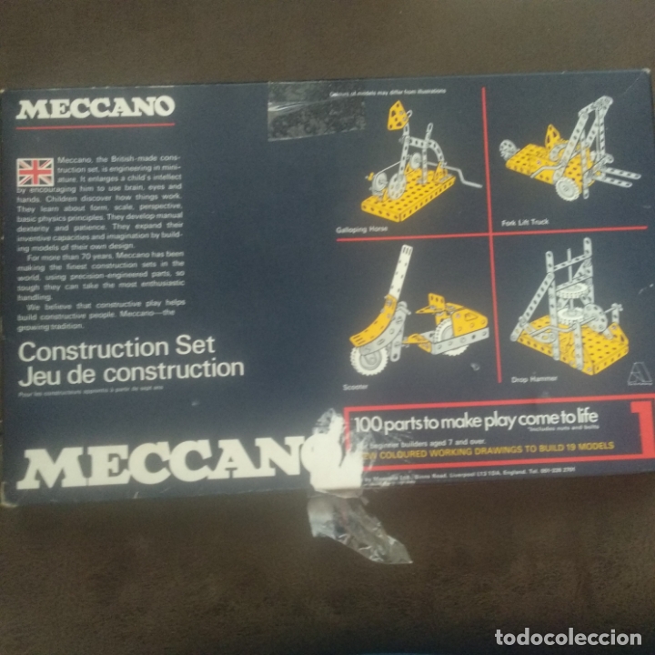 Juegos construcci&oacute;n - Meccano: Meccano 1975 - Foto 1