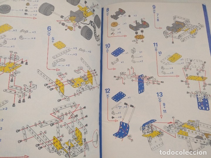 Juegos construcci&oacute;n - Meccano: MANUAL DE INSTRUCCIONES MECCANO 2. - Foto 2