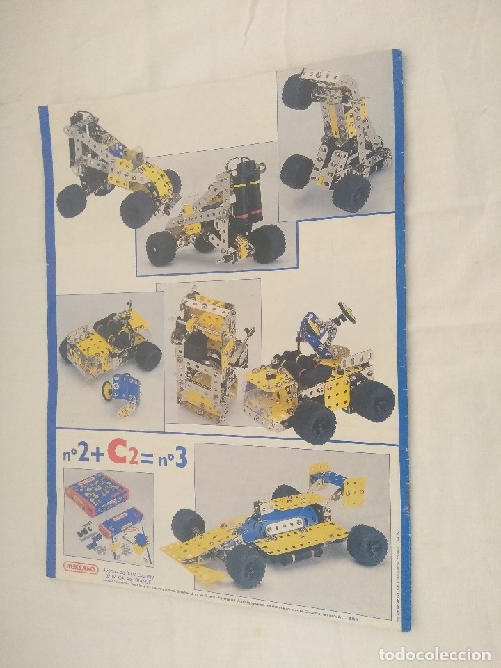 Juegos construcci&oacute;n - Meccano: MANUAL DE INSTRUCCIONES MECCANO 2. - Foto 3