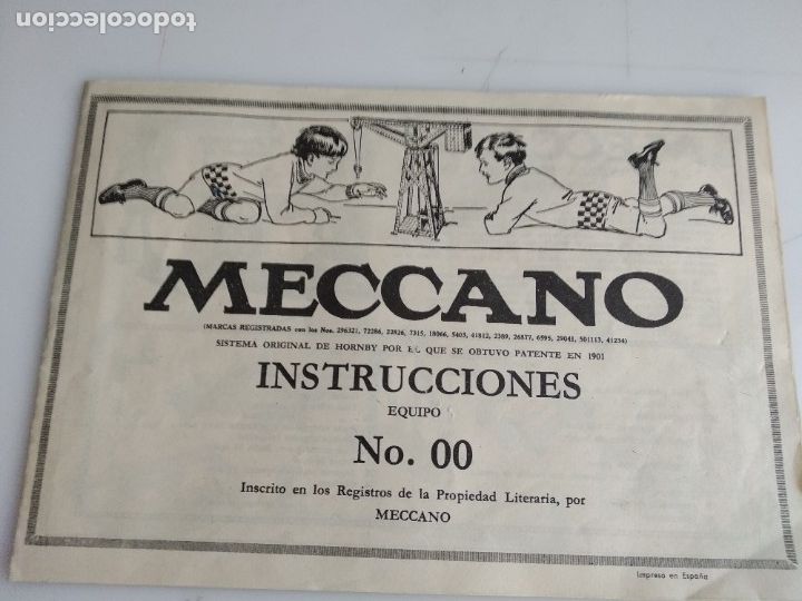 Juegos construcci&oacute;n - Meccano: INSTRUCCIONES MECANO 00 - Foto 1