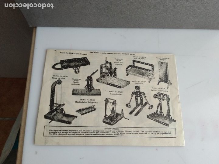 Juegos construcci&oacute;n - Meccano: INSTRUCCIONES MECANO 00 - Foto 2
