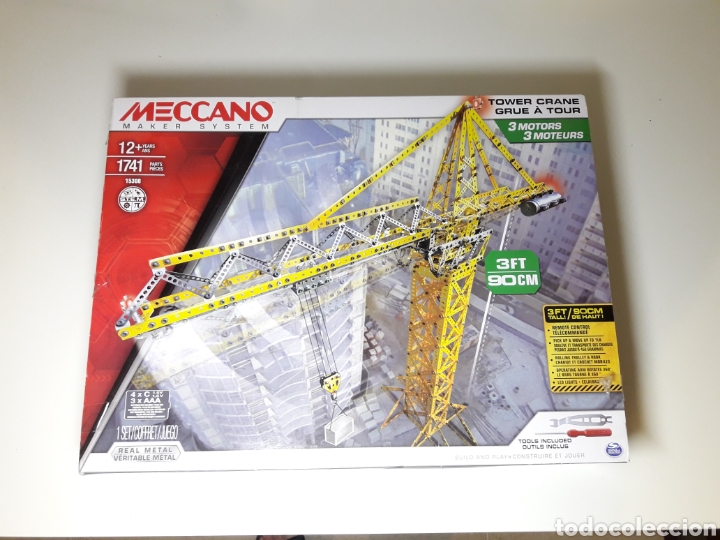 meccano tower crane