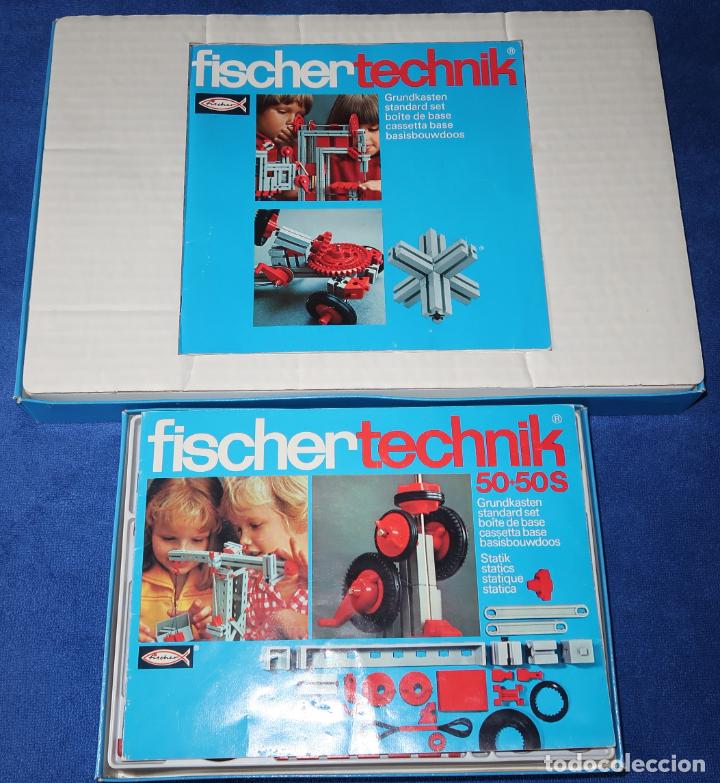 Juegos construcci&oacute;n - Meccano: Fischer Technik 50 - Fischer Technik 100 (1970) - Foto 2
