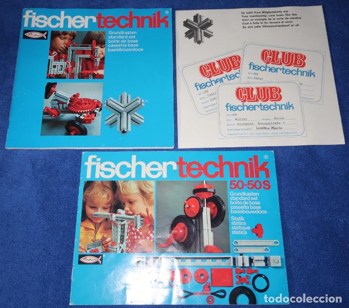 Juegos construcci&oacute;n - Meccano: Fischer Technik 50 - Fischer Technik 100 (1970) - Foto 7