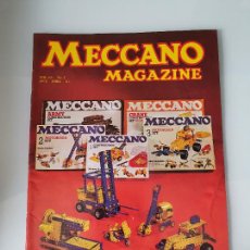 Juegos construcción - Meccano: REVISTA MECCANO MAGAZINE PERFECTO ESTADO. Lote 218439098