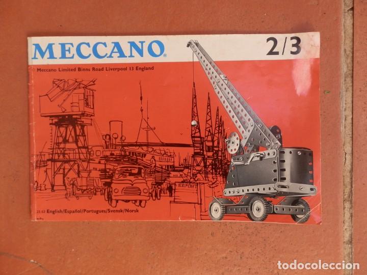 Juegos construcci&oacute;n - Meccano: LIBRO DE INSTRUCCIONES MECCANO 2/3. - Foto 1