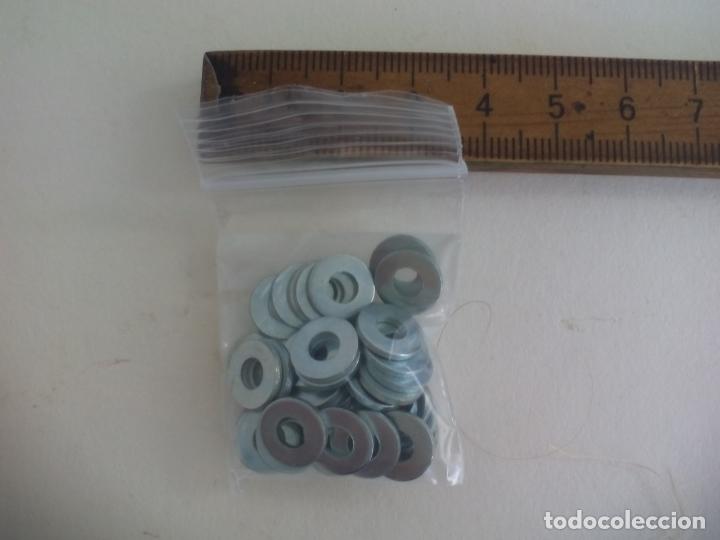 Juegos construcci&oacute;n - Meccano: arandelas. ORIGINALES DE MECCANO. - Foto 1