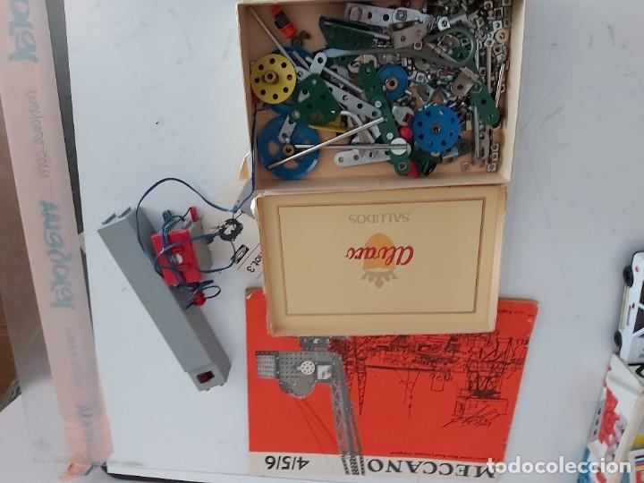 Juegos construcci&oacute;n - Meccano: LOTE DE PIEZAS MECCANO - Foto 4
