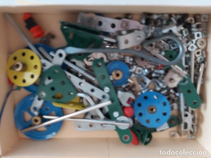 Juegos construcci&oacute;n - Meccano: LOTE DE PIEZAS MECCANO - Foto 5