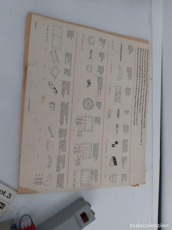 Juegos construcci&oacute;n - Meccano: LOTE DE PIEZAS MECCANO - Foto 9