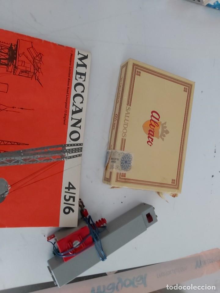 Juegos construcci&oacute;n - Meccano: LOTE DE PIEZAS MECCANO - Foto 12