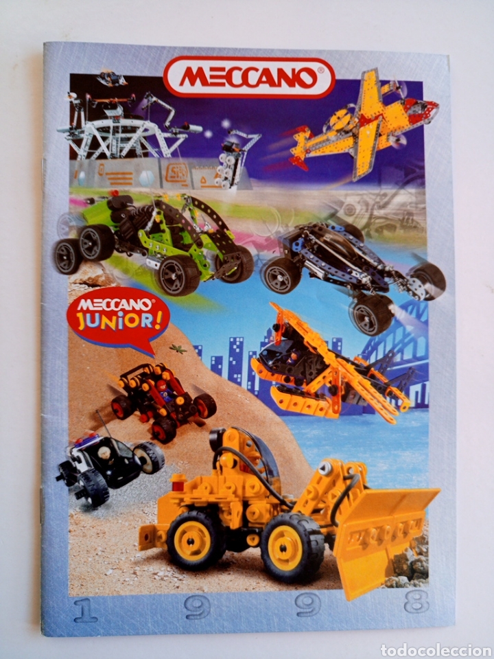 Juegos construcci&oacute;n - Meccano: Cat&aacute;logo Meccano de 1998 - Foto 1