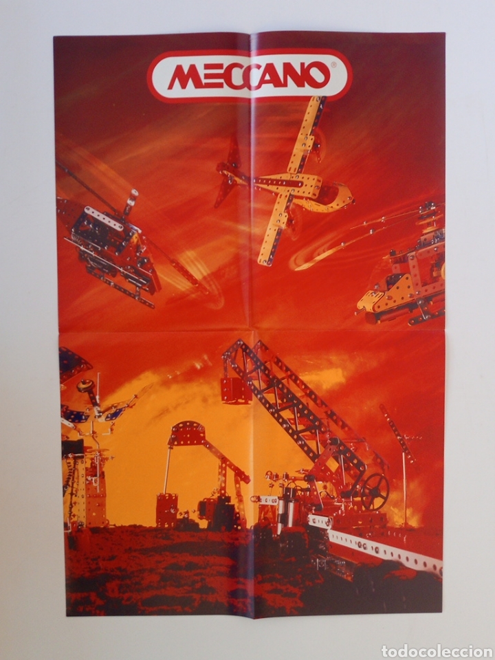 Juegos construcci&oacute;n - Meccano: Poster Meccano 1995 - Foto 1