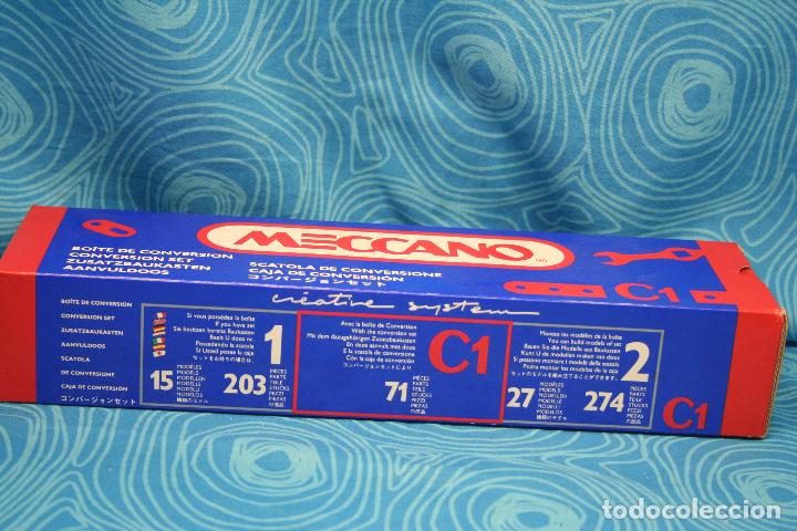 Juegos construcci&oacute;n - Meccano: MECCANO CAJA DE CONVERSI&Oacute;N C1, SIN ESTRENAR - Foto 7
