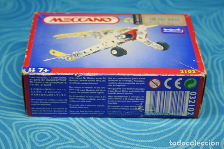 Juegos construcci&oacute;n - Meccano: MECCANO AVION, SIN ESTRENAR - Foto 4