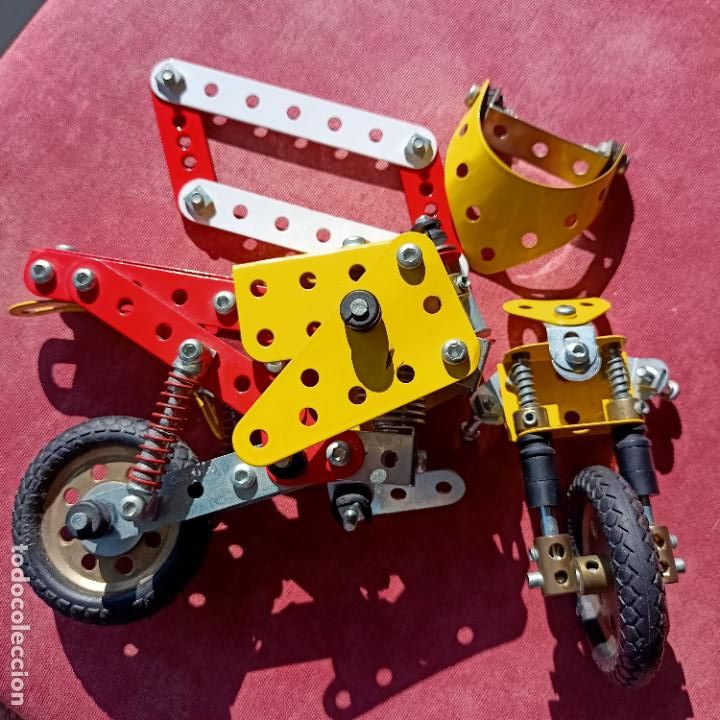 Juegos construcci&oacute;n - Meccano: Moto de Mecanno Meccano - Foto 2