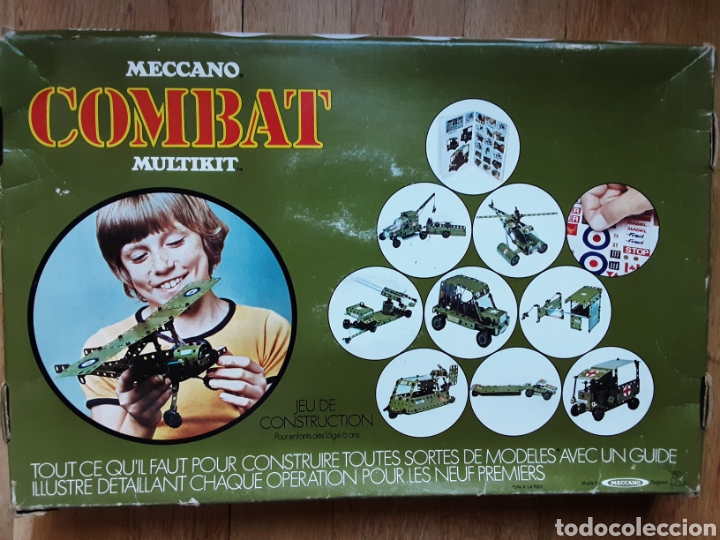 Juegos construcci&oacute;n - Meccano: MECCANO COMBAT MULTIKIT 1975 - Foto 2