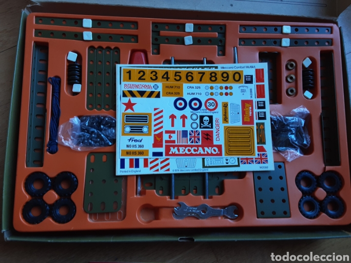 Juegos construcci&oacute;n - Meccano: MECCANO COMBAT MULTIKIT 1975 - Foto 5