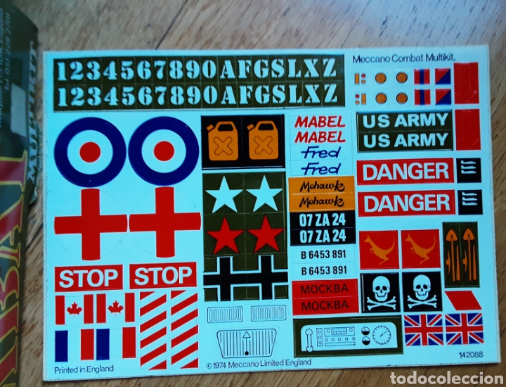 Juegos construcci&oacute;n - Meccano: MECCANO COMBAT MULTIKIT 1975 - Foto 6
