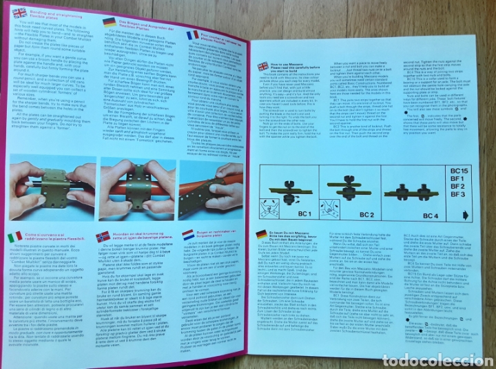Juegos construcci&oacute;n - Meccano: MECCANO COMBAT MULTIKIT 1975 - Foto 7