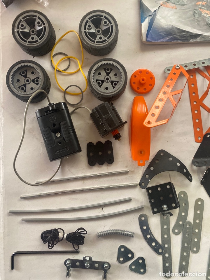 Juegos construcci&oacute;n - Meccano: LOTE MECCANO CON INSTRUCCIONES - Foto 4