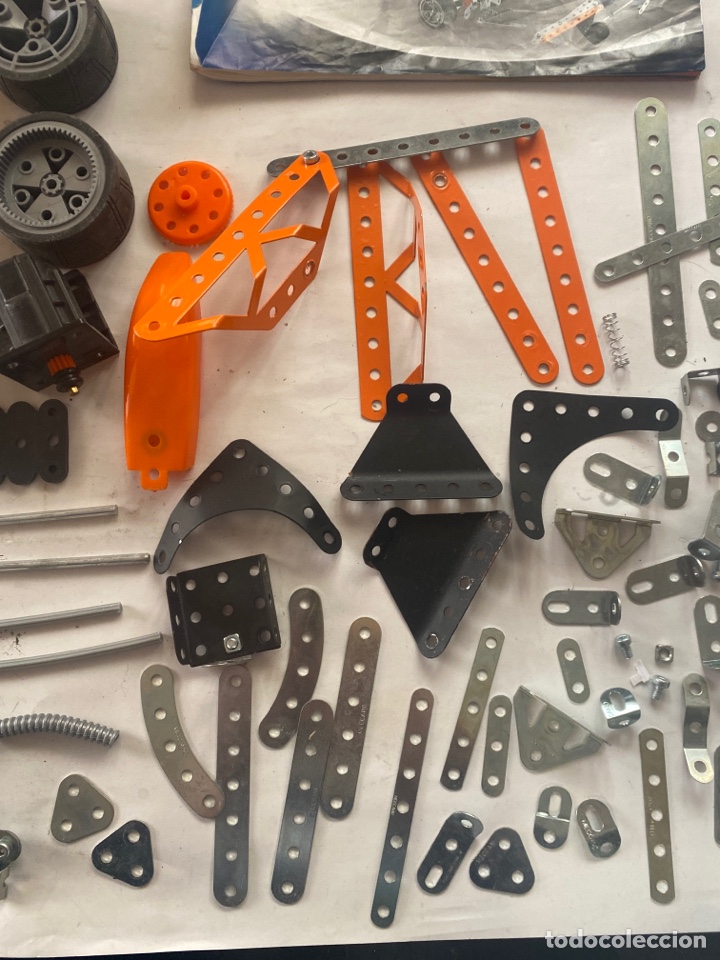 Juegos construcci&oacute;n - Meccano: LOTE MECCANO CON INSTRUCCIONES - Foto 5