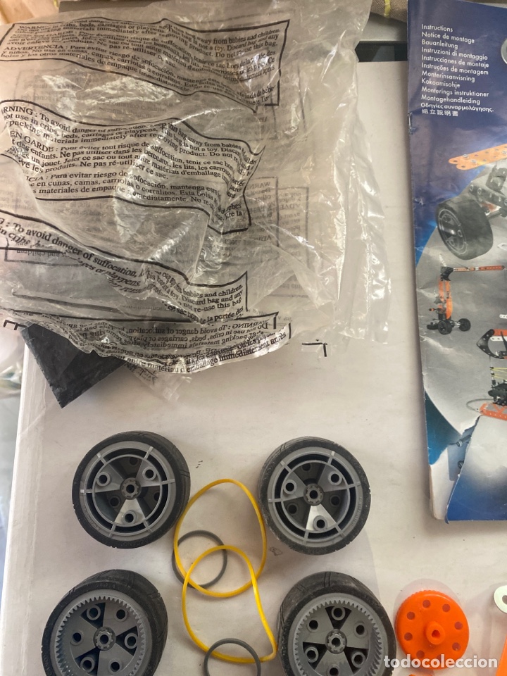 Juegos construcci&oacute;n - Meccano: LOTE MECCANO CON INSTRUCCIONES - Foto 7