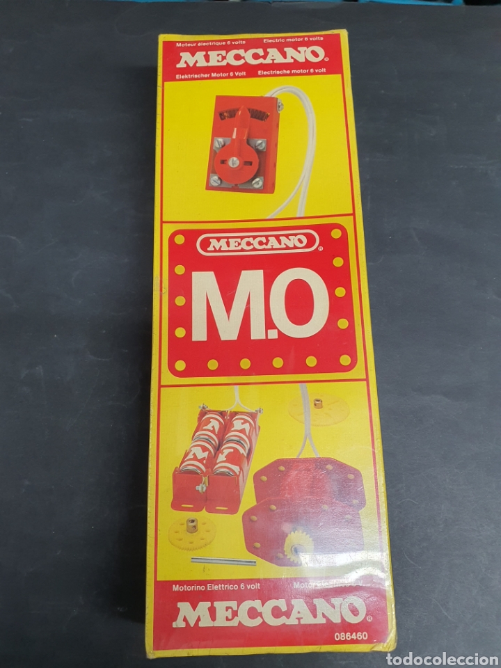 Juegos construcci&oacute;n - Meccano: Caja meccano antigua - Foto 1