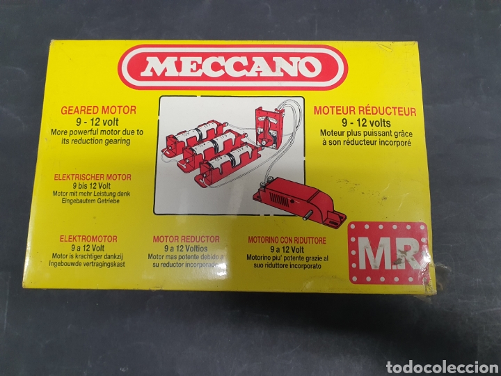 Juegos construcci&oacute;n - Meccano: Caja meccano antigua - Foto 1