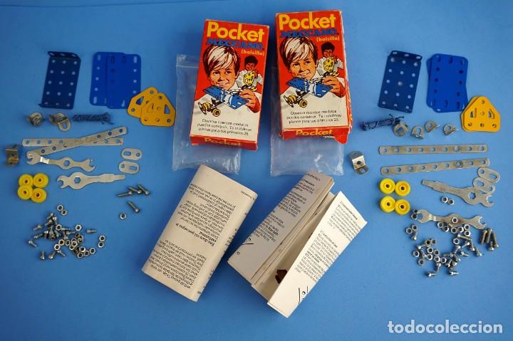 Juegos construcci&oacute;n - Meccano: 2x Meccano Pocket Bolsillo - Foto 2