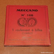 Jeux construction - Meccano: CAJA ORIGINAL CON MECCANO PARTE Nº 168 A,B,Y C. 3 PIEZAS JAMAS USADAS. Lote 319313948