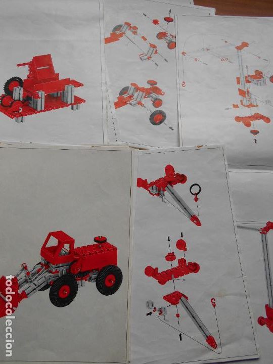 Juegos construcci&oacute;n - Meccano: FISCHER TECHNIK LOTE PIEZAS Y MANUALES - Foto 2