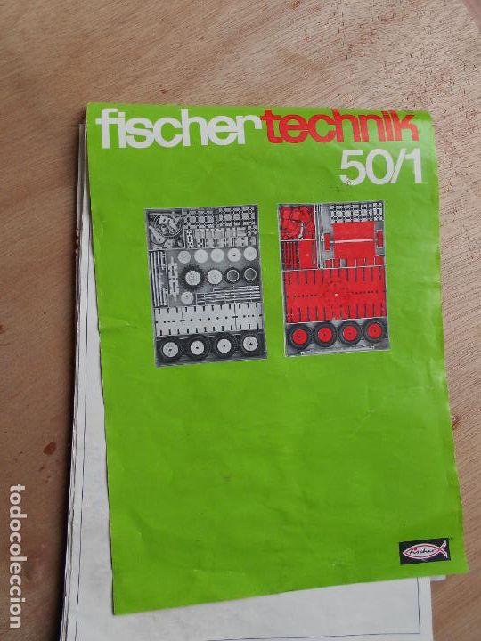 Juegos construcci&oacute;n - Meccano: FISCHER TECHNIK LOTE PIEZAS Y MANUALES - Foto 3