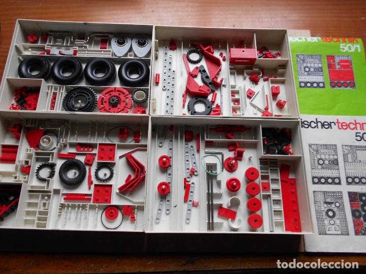 Juegos construcci&oacute;n - Meccano: FISCHER TECHNIK LOTE PIEZAS Y MANUALES - Foto 1