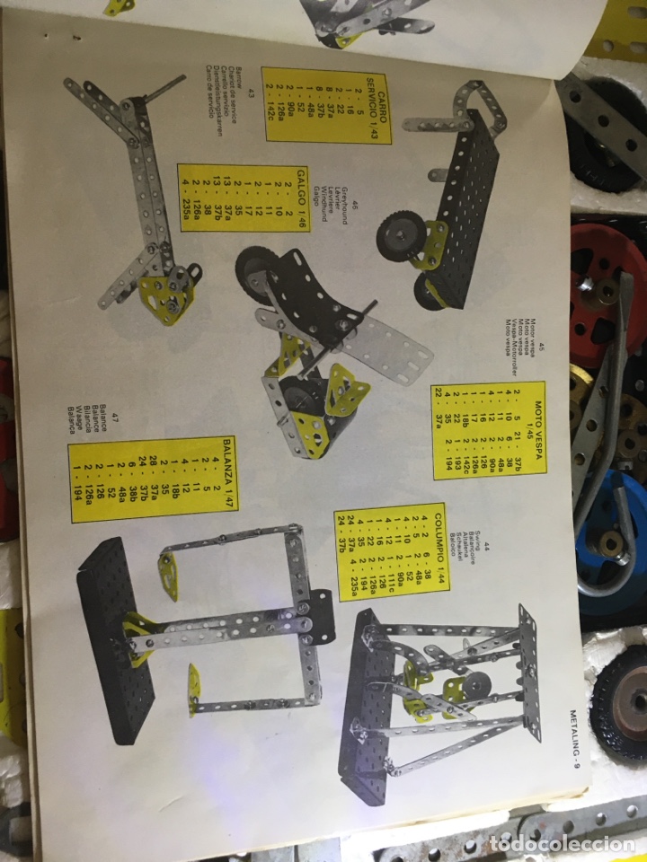 Juegos construcci&oacute;n - Meccano: METALING NUEVO CON CAT&Aacute;LOGO - Foto 6
