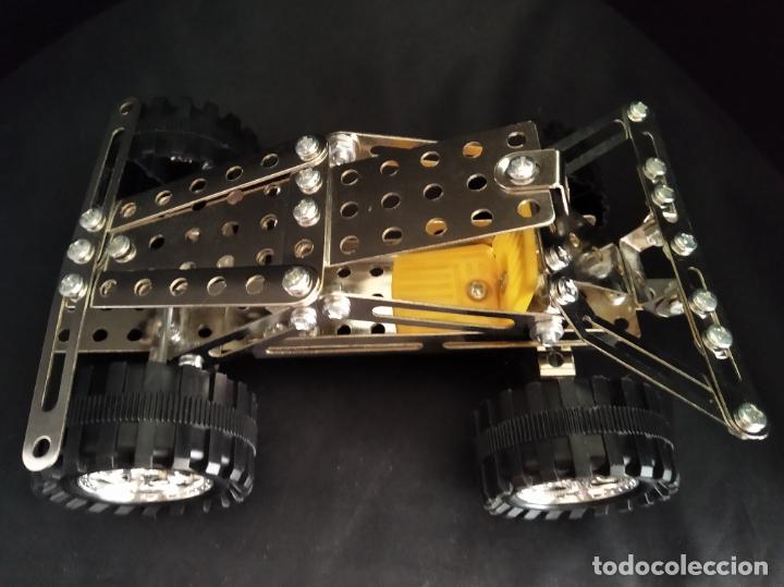 Juegos construcci&oacute;n - Meccano: COCHE DE MECCANO. metal - Foto 2