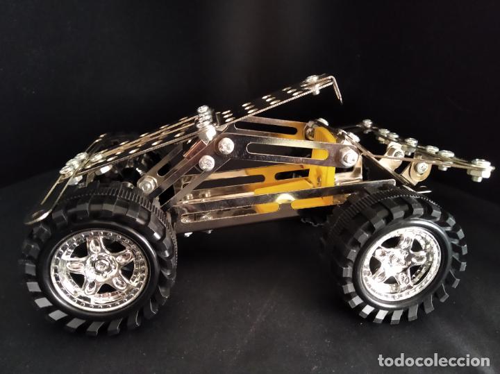 Juegos construcci&oacute;n - Meccano: COCHE DE MECCANO. metal - Foto 3