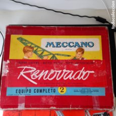 Juegos construcción - Meccano: ANTIGUA CAJA DE MECCANO. EQUIPO COMPLETO 2. INCOMPLETO