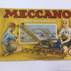 Juegos construcción - Meccano: MANUAL DE INSTRUCCIONES Nº 2 MECCANO PARIS. Lote 363840795