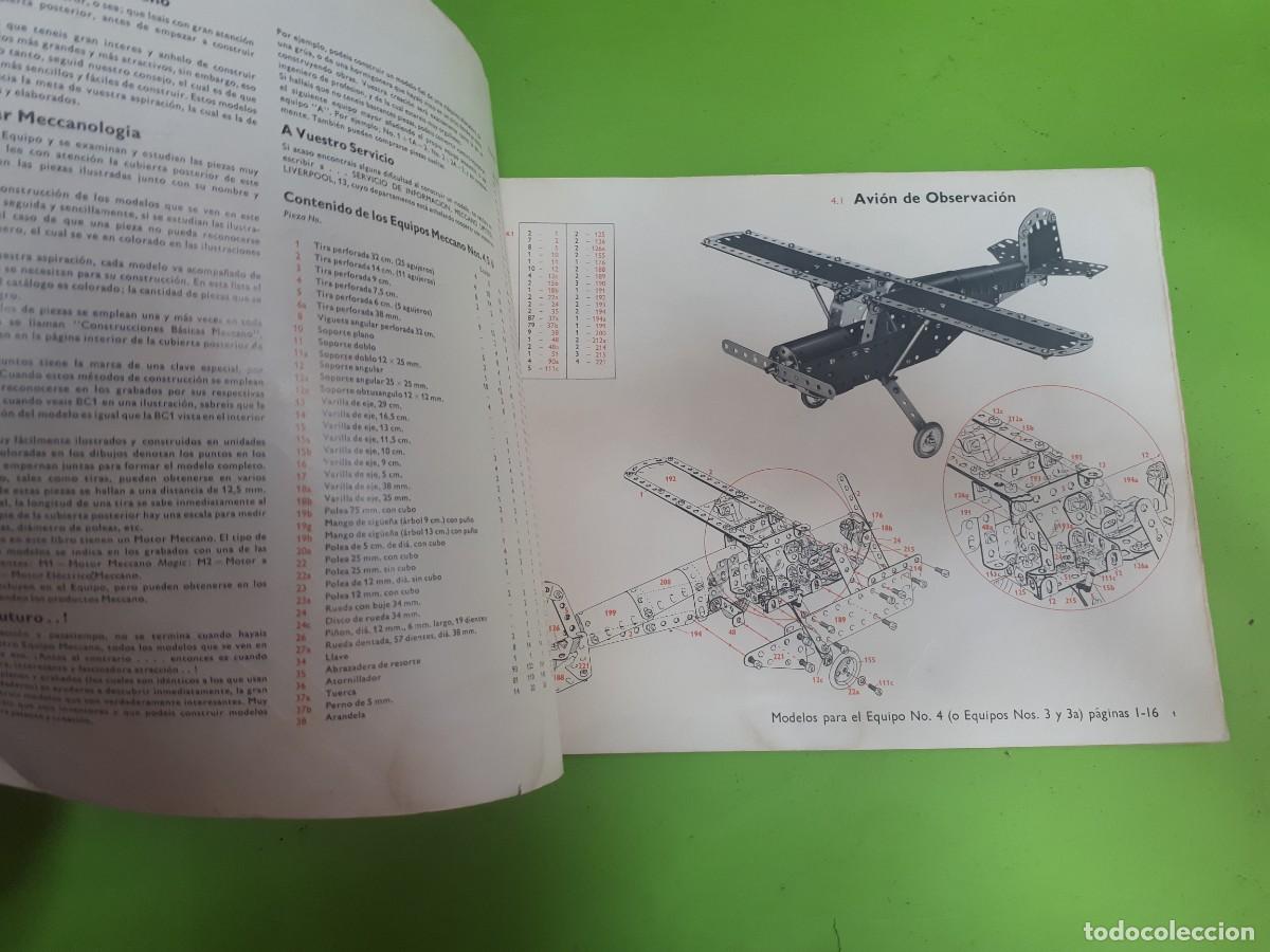 Juegos construcci&oacute;n - Meccano: Cat&aacute;logos Meccano. Cuatro. - Foto 6