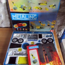 Juegos construcción - Meccano: ANTIGUA CAJA DE METALING Nº4 - NOVEDADES POCH - 1970 - MUY COMPLETA - CON INSTRUCCIONES DE MONTAJE