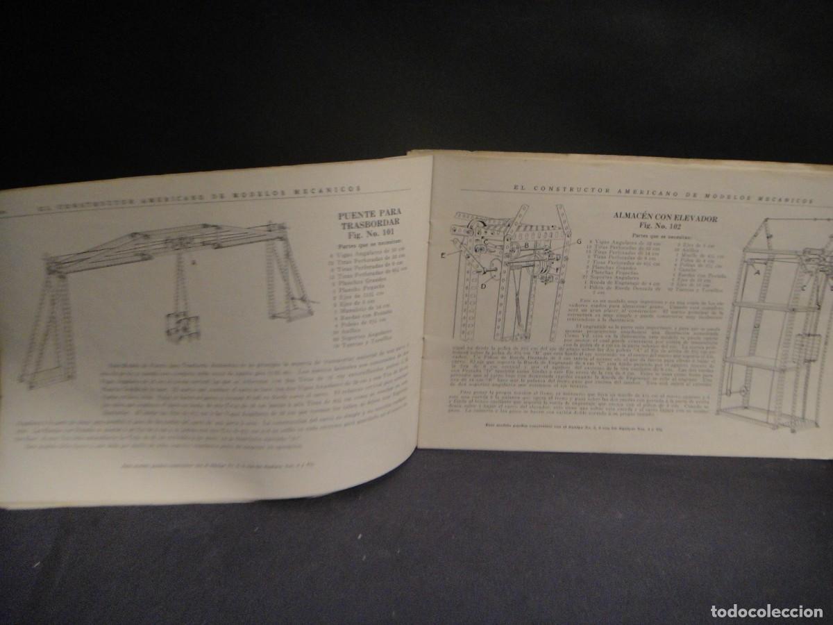 Juegos construcci&oacute;n - Meccano: manual de instrucciones - el constructor americano de modelos mecanicos - Foto 4