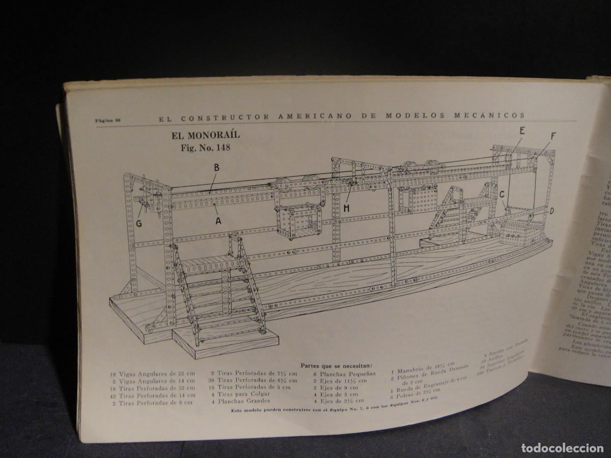 Juegos construcci&oacute;n - Meccano: manual de instrucciones - el constructor americano de modelos mecanicos - Foto 5